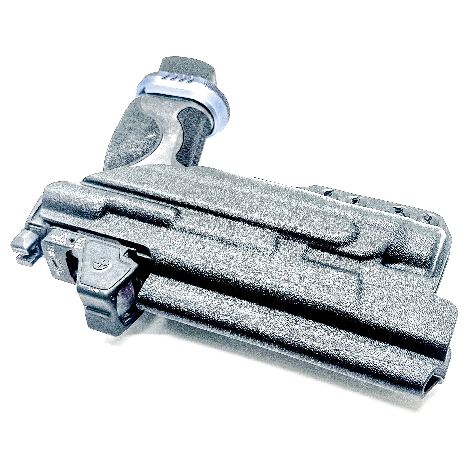 IWB AIWB Inside Waistband Holster for the Smith & Wesson SPEC Series M&P 9 Metal M2.0 with the TLR-1 HL in black with the DCC Monoblock and a modwing.