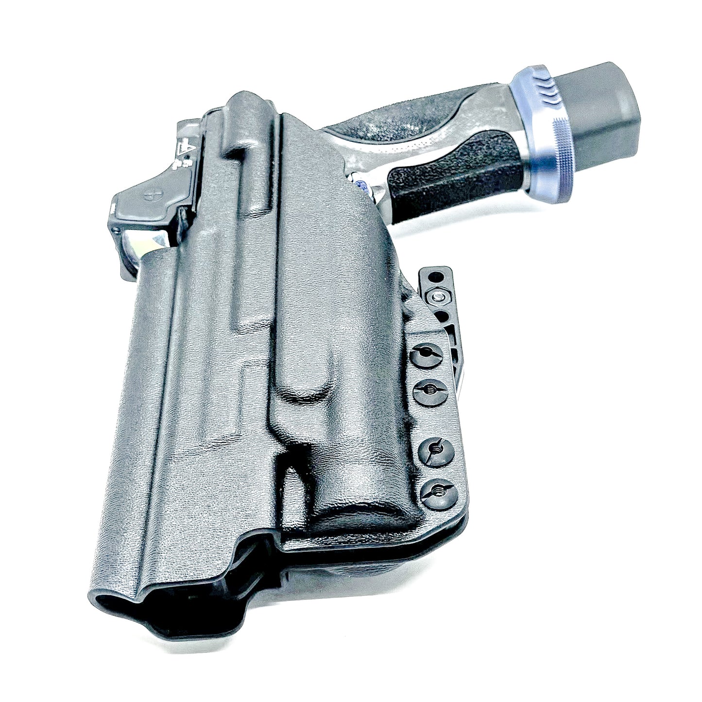 IWB AIWB Inside Waistband Holster for the Smith & Wesson SPEC Series M&P 9 Metal M2.0 with the TLR-1 HL in black with the DCC Monoblock and a modwing.