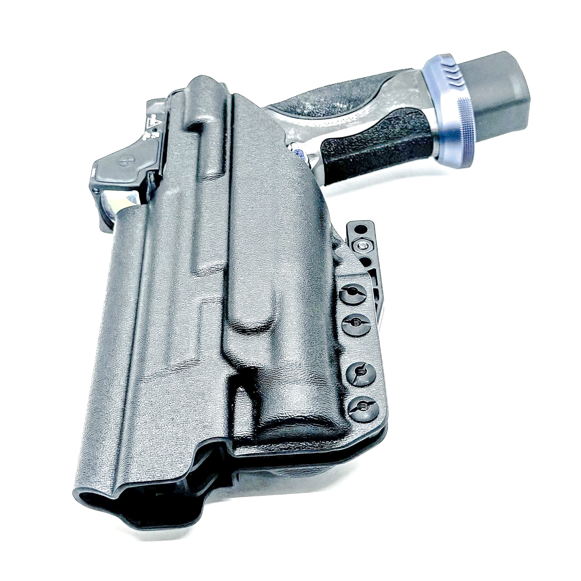 IWB AIWB Inside Waistband Holster for the Smith & Wesson SPEC Series M&P 9 Metal M2.0 with the TLR-1 HL in black with the DCC Monoblock and a modwing.