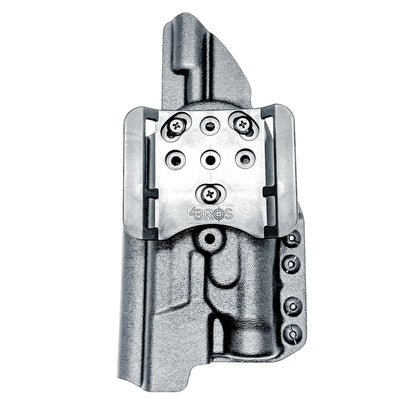 Black Outside Waistband OWB Holster for the Smith & Wesson SPEC Series M&P 9 Metal M2.0 & Streamlight TLR-1 HL with a Duty Drop Belt Attachment.