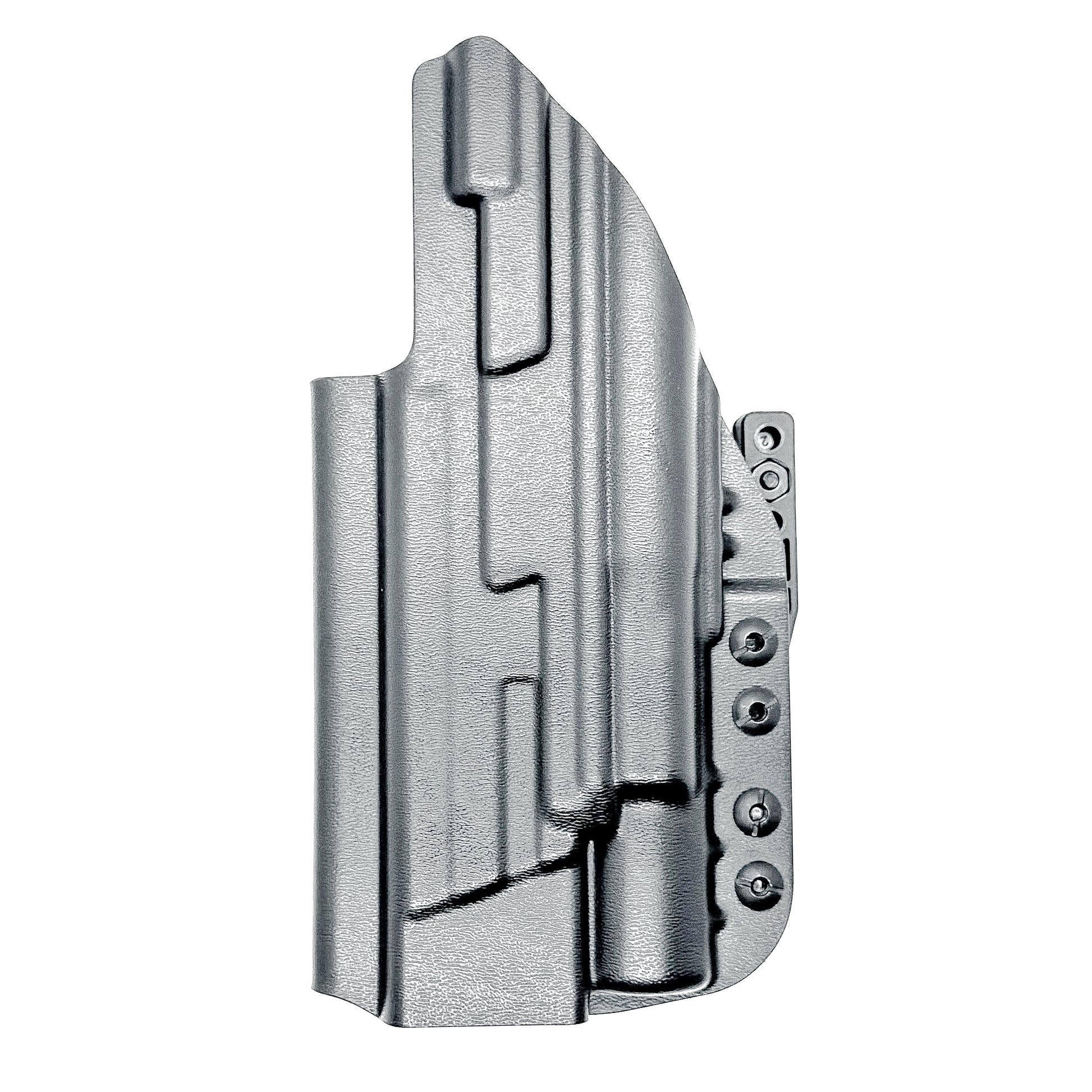 Inside Waistband Holster fits the Smith & Wesson SPEC Series M&P 9 Metal M2.0 & X300U in black with monoblock and modwing.
