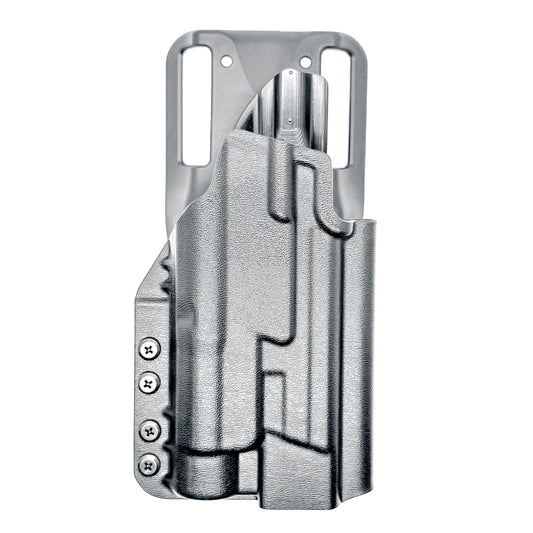 Outside Waistband (OWB) duty and competition holster for Smith & Wesson M&P M2.0 9mm with Streamlight TLR-1 HL. Adjustable retention, optic-ready.