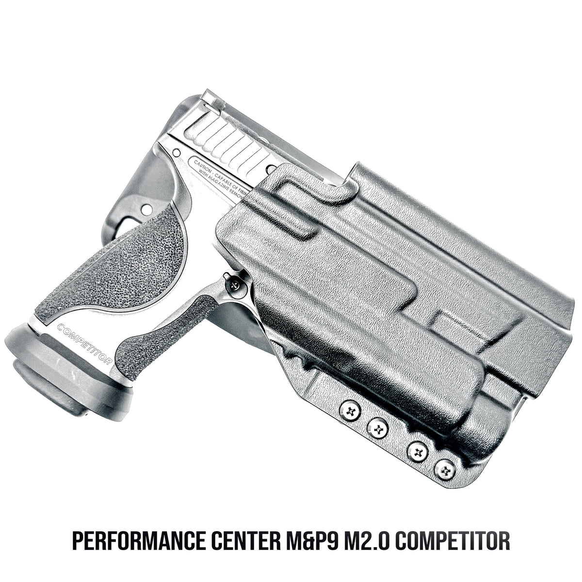 Smith & Wesson M&P M2.0 Metal HD/Competitor OWB Outside Waistband light duty & competition holster with TLR-1 HL support, adjustable retention, and optic compatibility