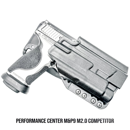 Smith & Wesson M&P M2.0 Metal HD/Competitor OWB Outside Waistband light duty & competition holster with TLR-1 HL support, adjustable retention, and optic compatibility