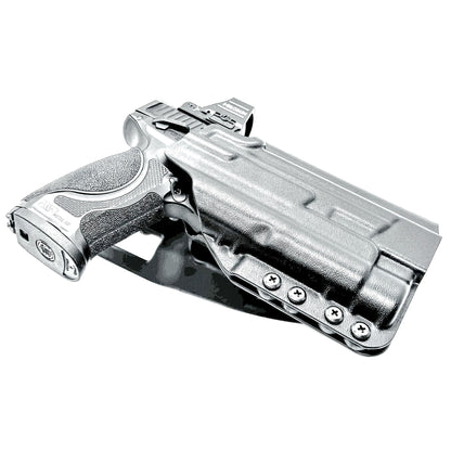 Smith & Wesson M&P M2.0 Metal HD/Competitor OWB Outside Waistband light duty & competition holster with TLR-1 HL support, adjustable retention, and optic compatibility