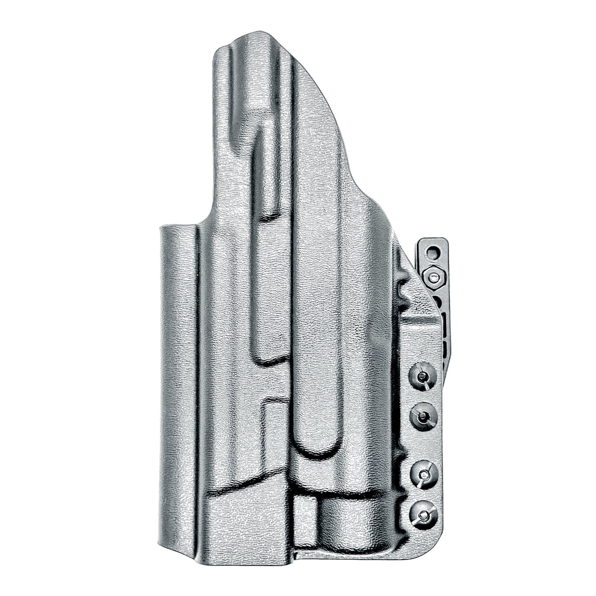Smith & Wesson M&P M2.0 Metal HD & Competitor and Streamlight TLR-1 HL Inside Waistband IWB holster with adjustable retention and optic compatibility.