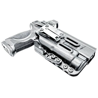 Smith & Wesson M&P M2.0 Metal HD & Competitor and Streamlight TLR-1 HL Inside Waistband IWB holster with adjustable retention and optic compatibility.