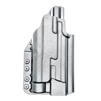 Smith & Wesson M&P M2.0 Metal HD/Competitor and Streamlight TLR-1 HL or TLR-1 HP Outside Waistband OWB holster with adjustable retention and optic compatibility.