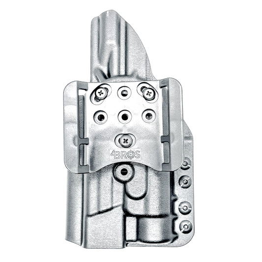 Smith & Wesson M&P M2.0 Metal HD/Competitor and Streamlight TLR-1 HL or TLR-1 HP Outside Waistband OWB holster with adjustable retention and optic compatibility.