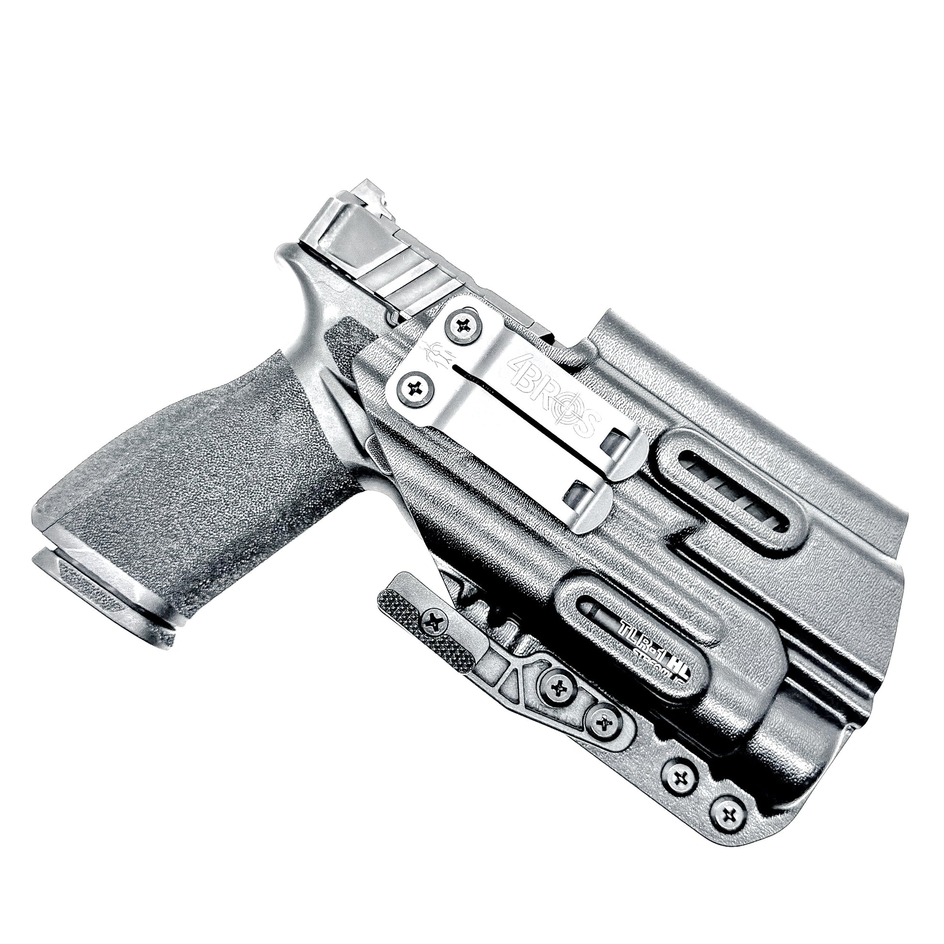 Springfield Echelon IWB holster with Streamlight TLR-1 HL, black Kydex construction