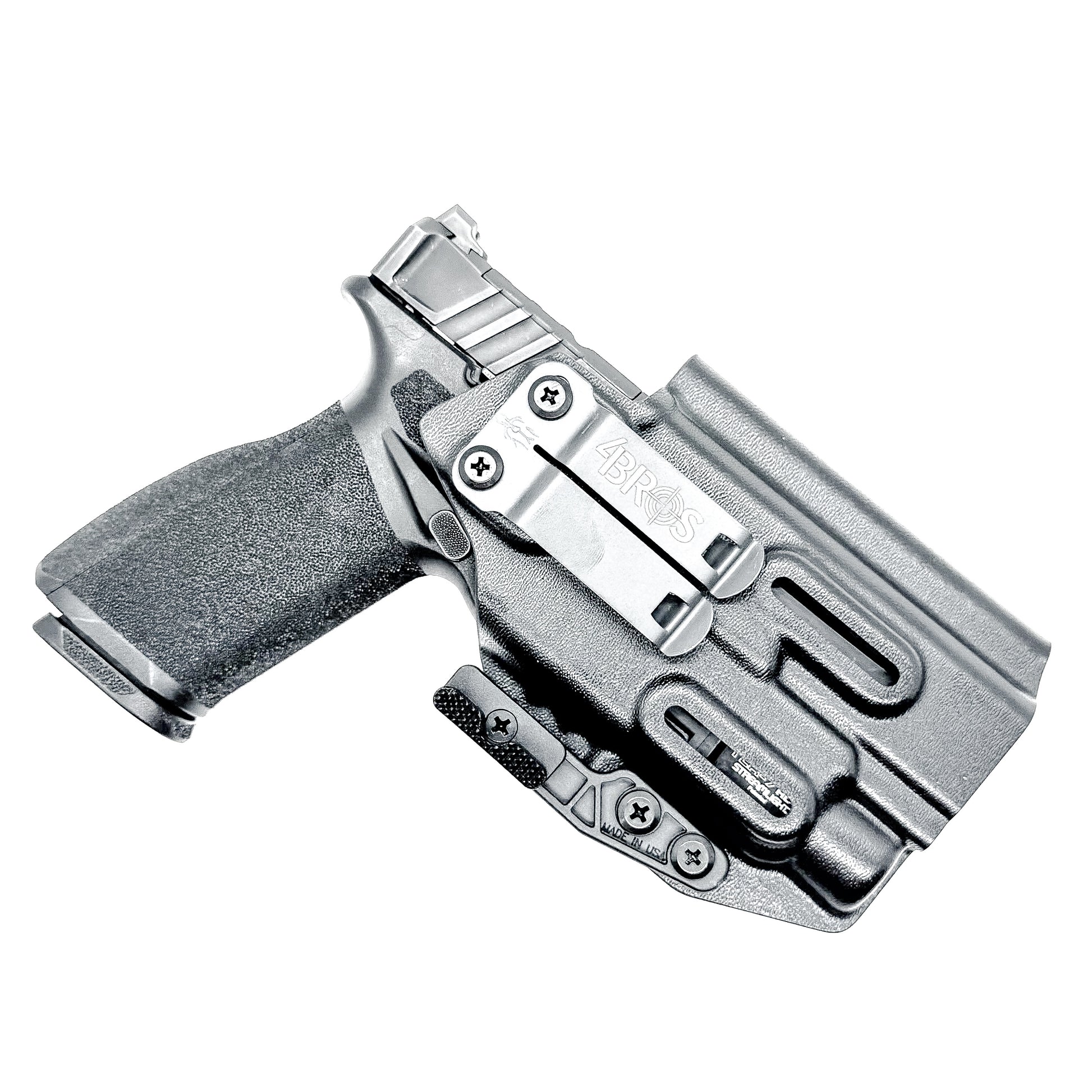 IWB Kydex Inside Waistband Holster for the Springfield Armory Echelon and the Streamlight TLR-7X, A or HL-X from Four Brothers 4BROS holsters.