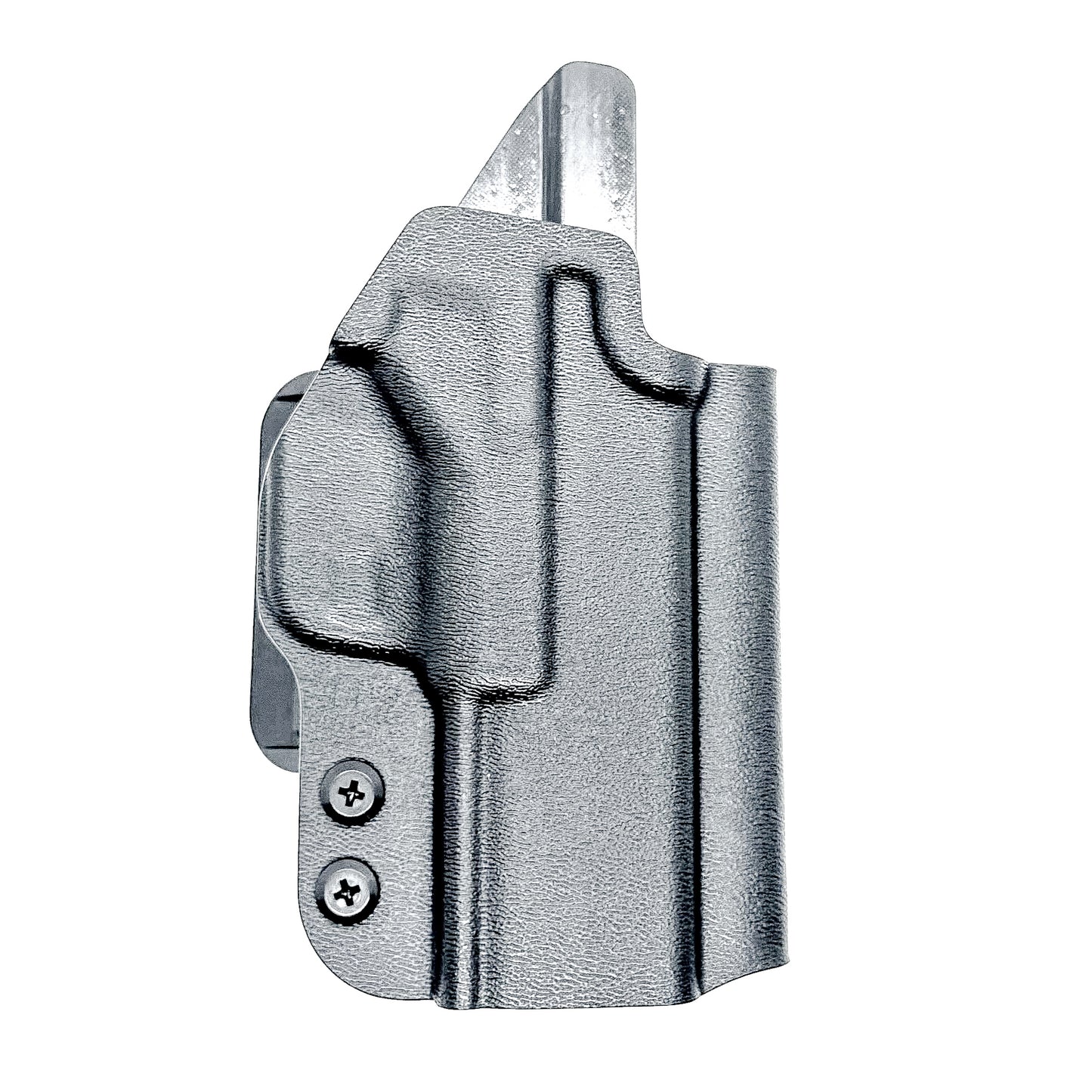 Durable OWB holster for Springfield Armory Hellcat® 3″ Micro-Compact OSP™ .380 ACP Handgun. Optic-ready, adjustable retention, and made in the USA