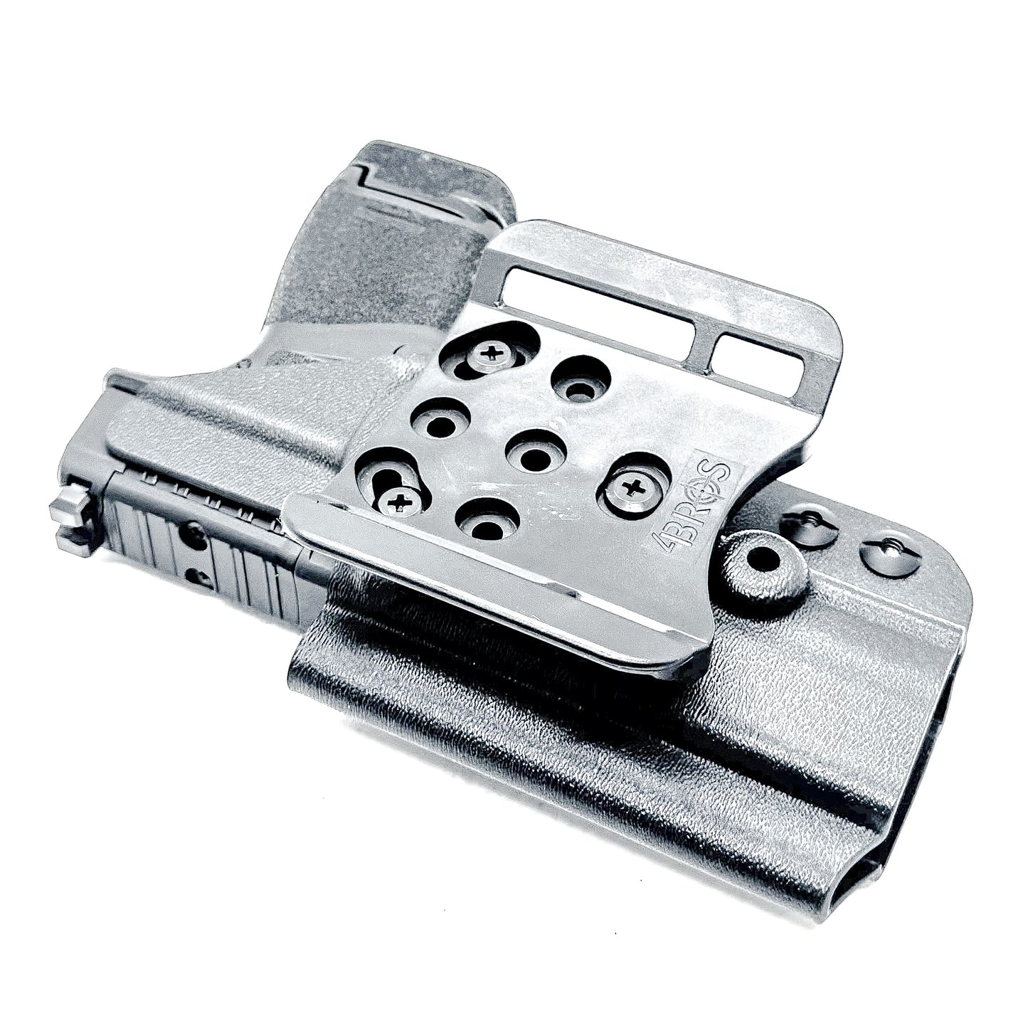 Durable OWB holster for Springfield Armory Hellcat® 3″ Micro-Compact OSP™ .380 ACP Handgun. Optic-ready, adjustable retention, and made in the USA