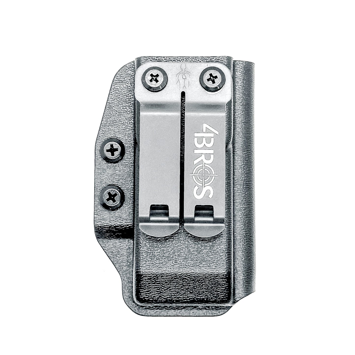 Kydex IWB AIWB appendix inside waistband magazine pouch carrier or holster for the Springfield Armory Prodigy, shop Four Brothers Holsters