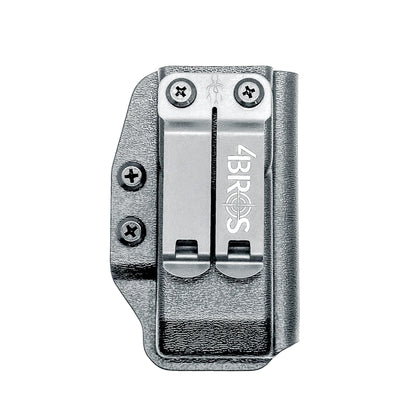 Kydex IWB AIWB appendix inside waistband magazine pouch carrier or holster for the Springfield Armory Prodigy, shop Four Brothers Holsters