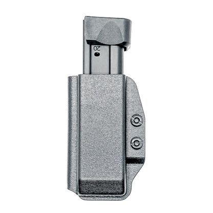 Kydex IWB AIWB appendix inside waistband magazine pouch carrier or holster for the Springfield Armory Prodigy, shop Four Brothers Holsters