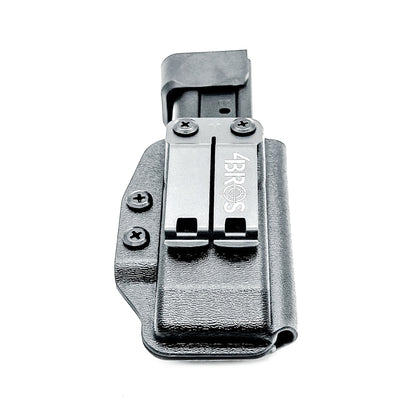 Kydex IWB AIWB appendix inside waistband magazine pouch carrier or holster for the Springfield Armory Prodigy, shop Four Brothers Holsters