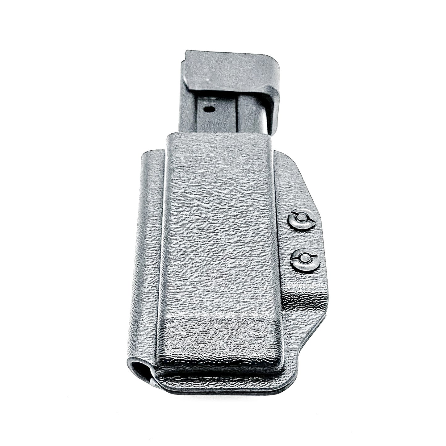 Kydex IWB AIWB appendix inside waistband magazine pouch carrier or holster for the Springfield Armory Prodigy, shop Four Brothers Holsters