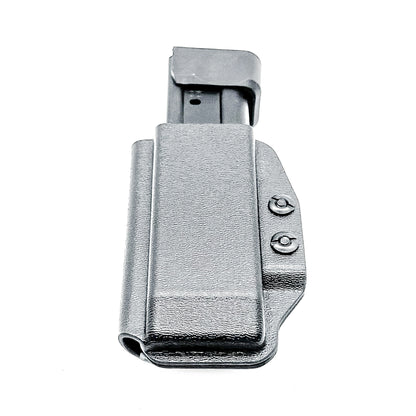 Kydex IWB AIWB appendix inside waistband magazine pouch carrier or holster for the Springfield Armory Prodigy, shop Four Brothers Holsters