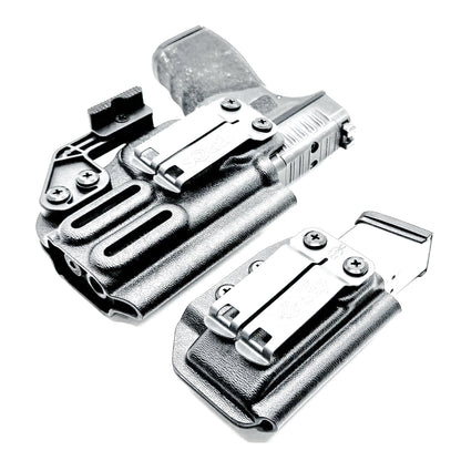 Four Brothers Holsters Inside Waistband IWB & AIWB Holster & Magazine Carrier combo for the Springfield Armory Hellcat Pro