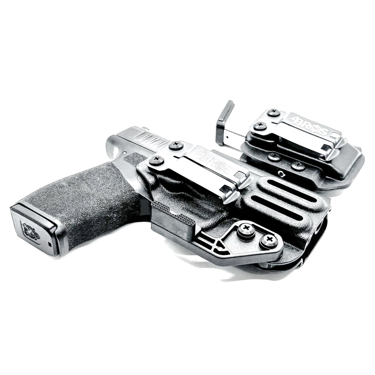 Four Brothers Holsters Inside Waistband IWB & AIWB Holster & Magazine Carrier combo for the Springfield Armory Hellcat Pro