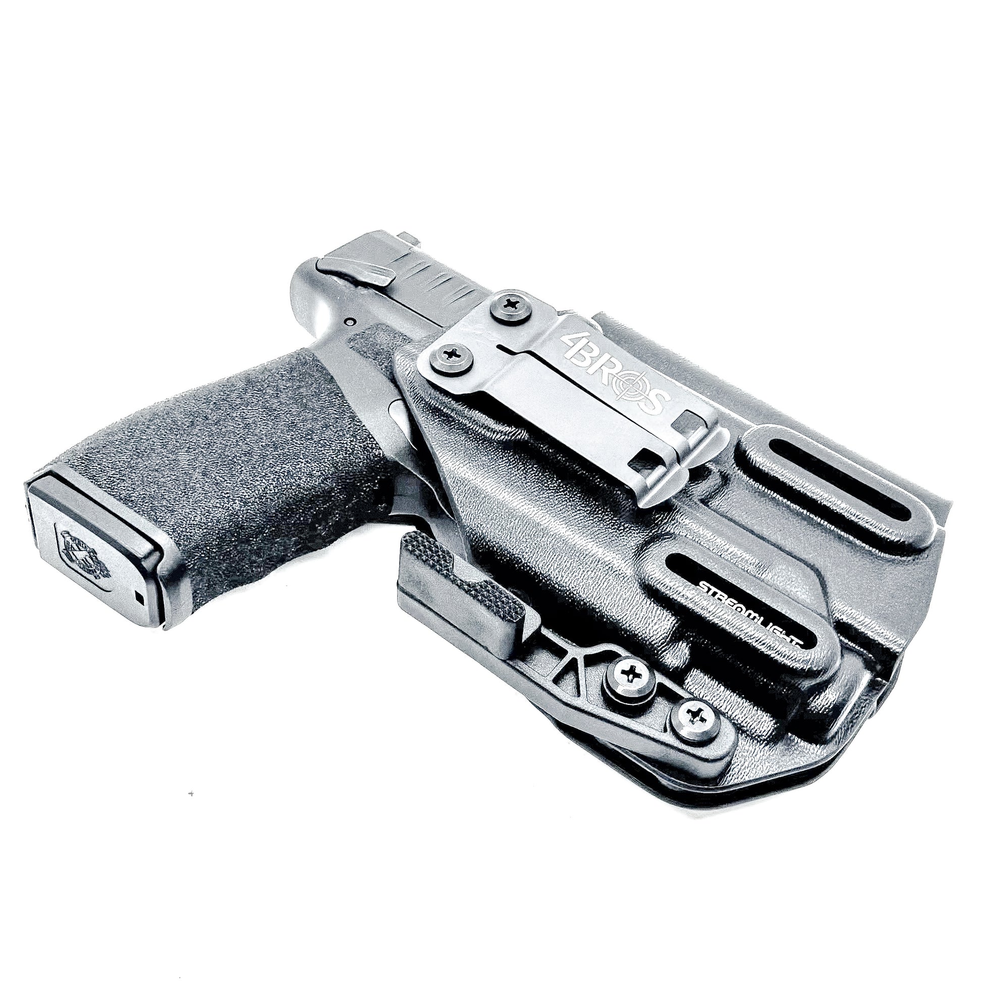 IWB Kydex Inside Waistband Holster for the Springfield Hellcat Pro & Streamlight TLR-8 Sub or TLR-8 Sub G from 4BROS Holsters