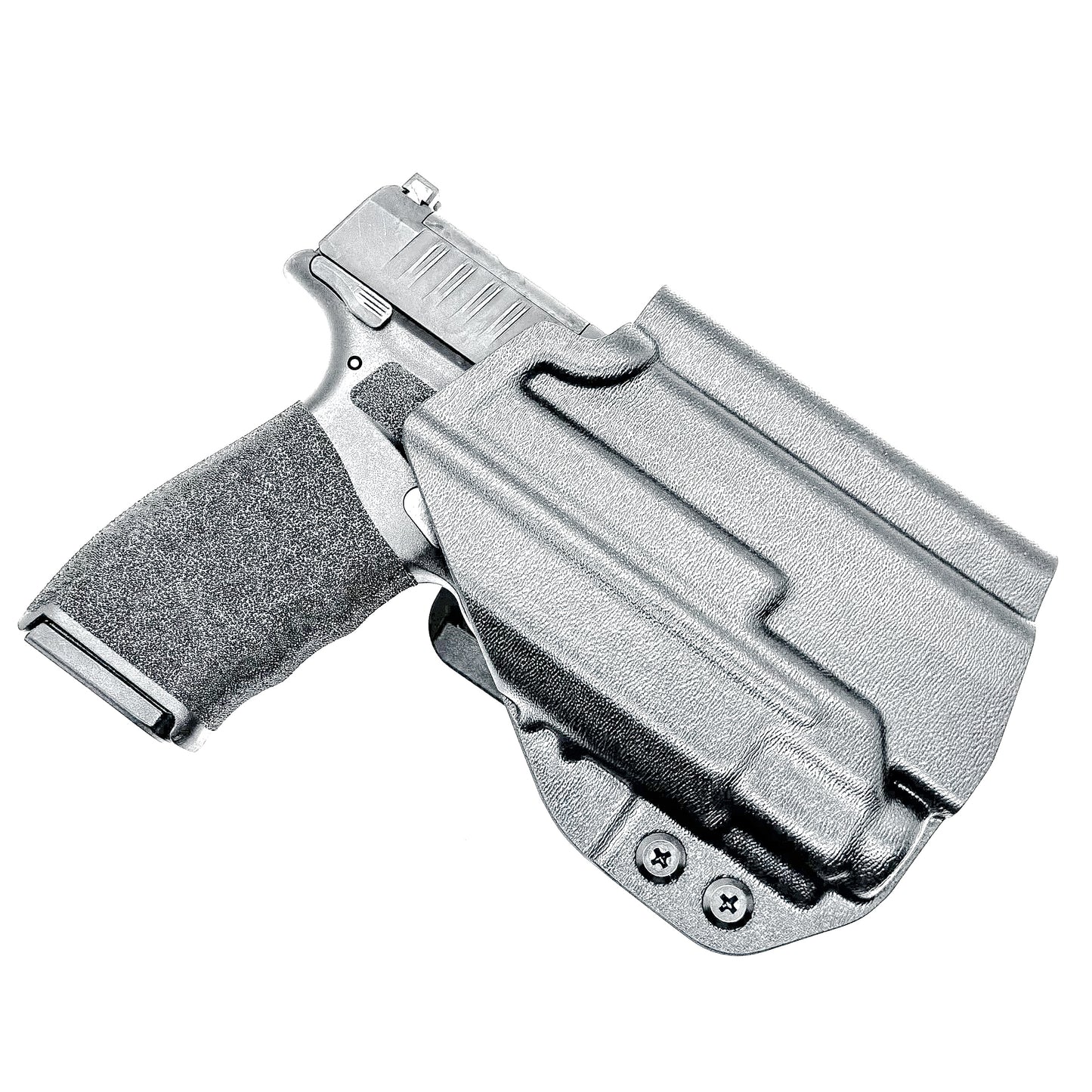 Outside Waistband OWB Holster for the Springfield Hellcat Pro pistol with the Streamlight TLR-8 Sub 1913 light from 4BROS Holsters