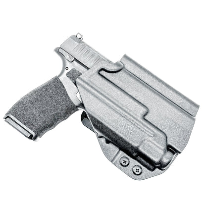 Outside Waistband OWB Holster for the Springfield Hellcat Pro pistol with the Streamlight TLR-8 Sub 1913 light from 4BROS Holsters