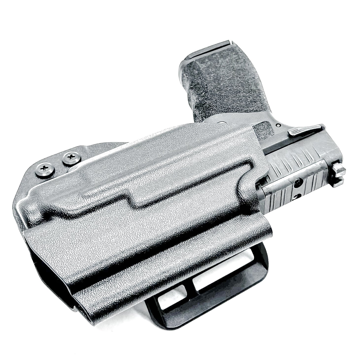 Outside Waistband OWB Holster for the Springfield Hellcat Pro pistol with the Streamlight TLR-8 Sub 1913 light from 4BROS Holsters