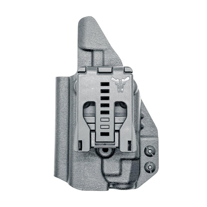 Outside Waistband OWB Holster for the Springfield Hellcat Pro pistol with the Streamlight TLR-7 X or TLR-7 A, shop Four Brothers 4BROS holsters. 