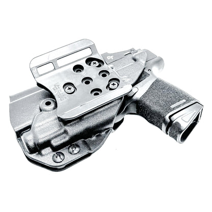 Outside Waistband Kydex Holster for the Springfield Hellcat Micro Compact  & Streamlight TLR-8 Sub from Four Brothers Holsters.
