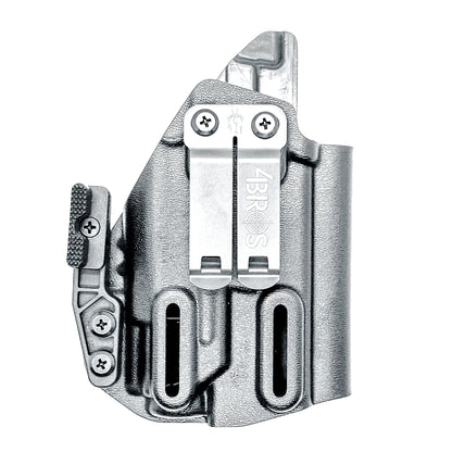 Inside Waistband Kydex Holster for the Springfield Hellcat Micro Compact  & Streamlight TLR-8 Sub from Four Brothers Holsters.