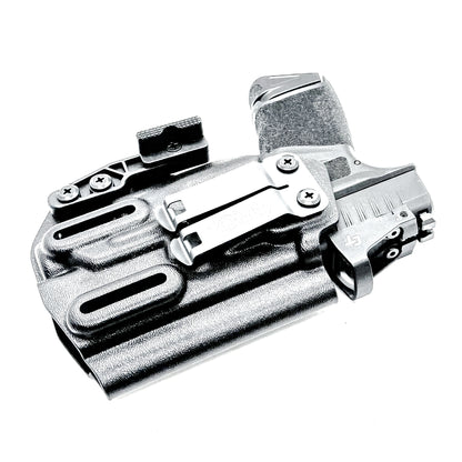 Inside Waistband Kydex Holster for the Springfield Hellcat Micro Compact  & Streamlight TLR-8 Sub from Four Brothers Holsters.