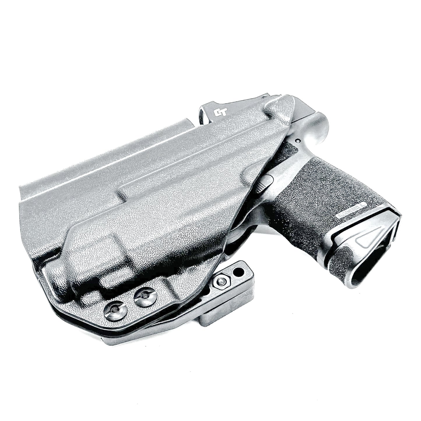 Inside Waistband Kydex Holster for the Springfield Hellcat Micro Compact  & Streamlight TLR-8 Sub from Four Brothers Holsters.