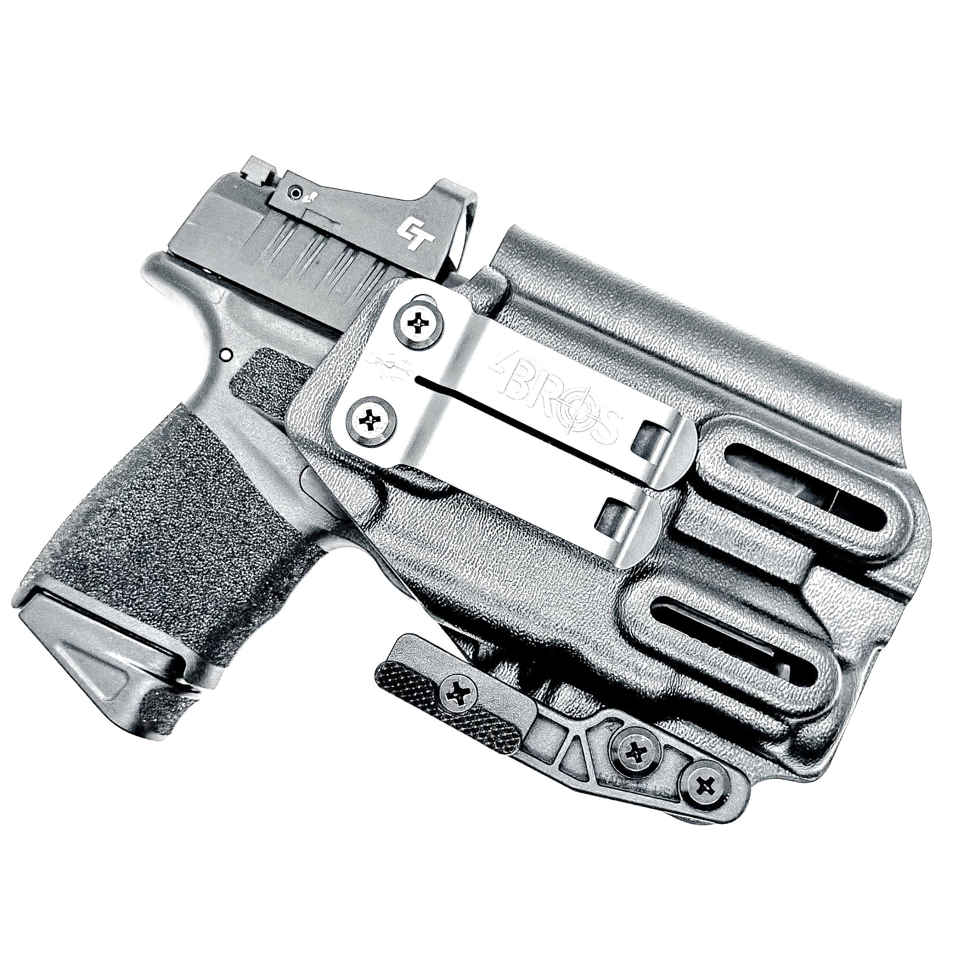 Springfield Hellcat IWB Inside Waistband holster for TLR-7 Sub 1913OS, TLR-7 X Sub & HL-X Sub. Fits Hellcat 9mm & .380 with adjustable retention.