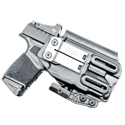 Springfield Hellcat IWB Inside Waistband holster for TLR-7 Sub 1913OS, TLR-7 X Sub & HL-X Sub. Fits Hellcat 9mm & .380 with adjustable retention.