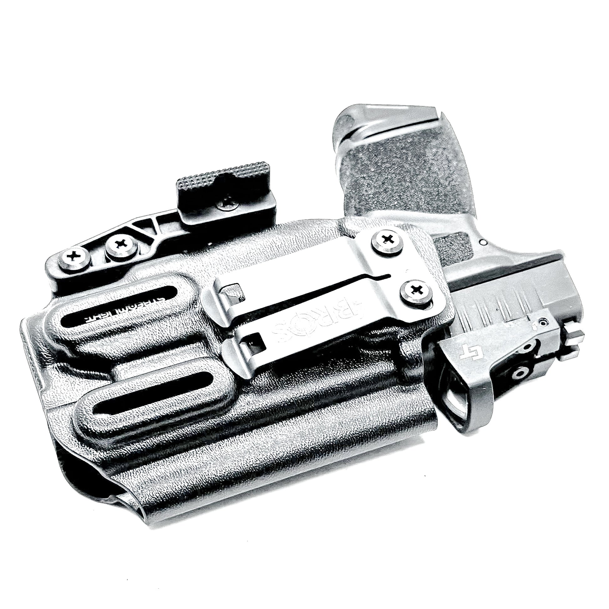 Springfield Hellcat IWB Inside Waistband holster for TLR-7 Sub 1913OS, TLR-7 X Sub & HL-X Sub. Fits Hellcat 9mm & .380 with adjustable retention.