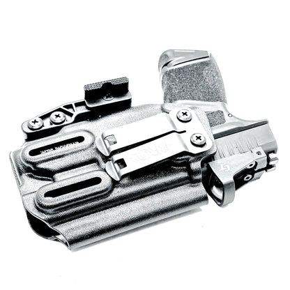 Springfield Hellcat IWB Inside Waistband holster for TLR-7 Sub 1913OS, TLR-7 X Sub & HL-X Sub. Fits Hellcat 9mm & .380 with adjustable retention.