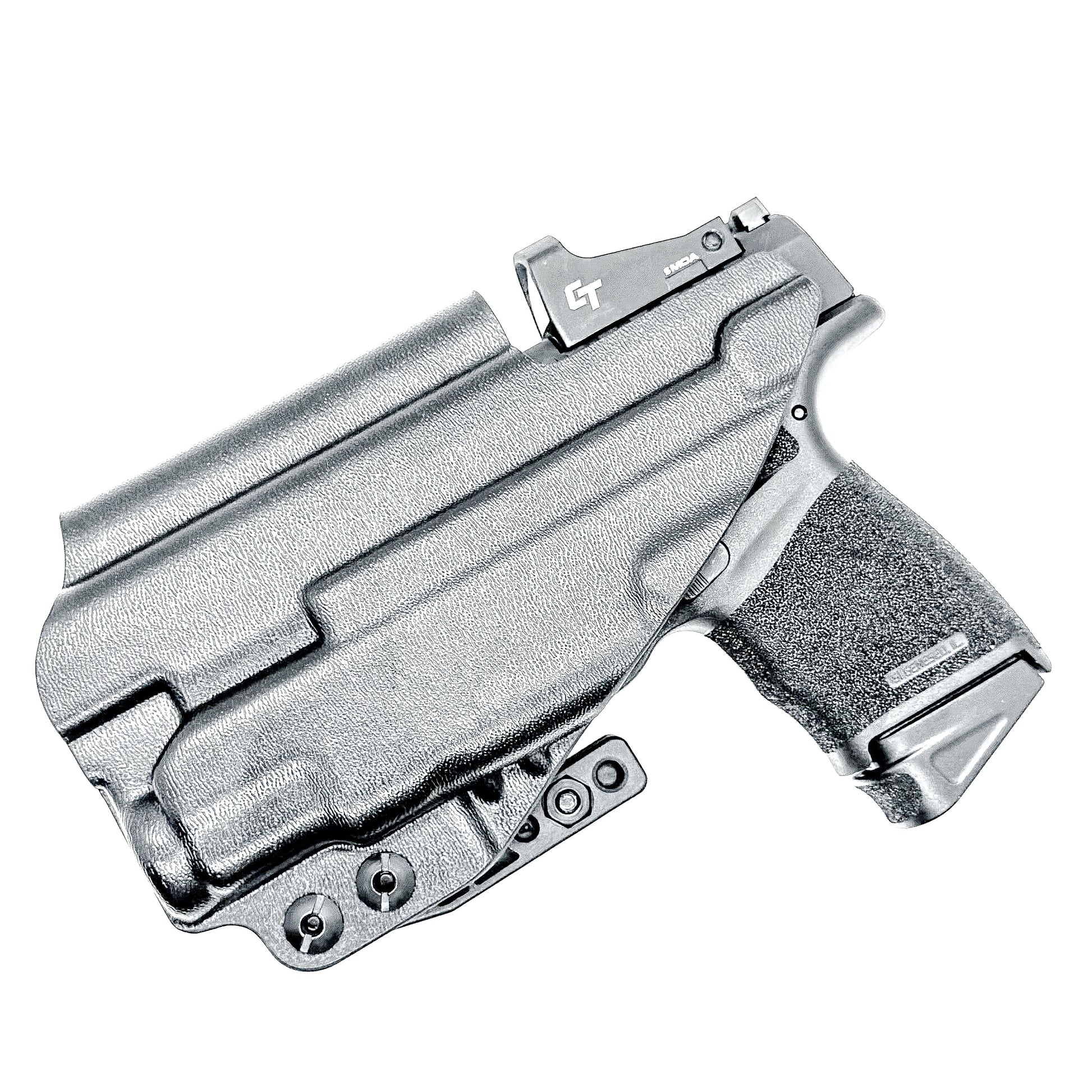 Springfield Hellcat IWB Inside Waistband holster for TLR-7 Sub 1913OS, TLR-7 X Sub & HL-X Sub. Fits Hellcat 9mm & .380 with adjustable retention.