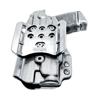 Springfield Hellcat OWB Outside Waistband holster for TLR-7 Sub 1913OS, TLR-7 X Sub & HL-X Sub. Fits Hellcat 9mm & .380 with adjustable retention.