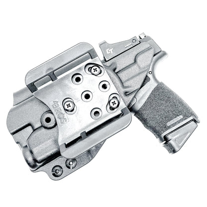 Springfield Hellcat OWB Outside Waistband holster for TLR-7 Sub 1913OS, TLR-7 X Sub & HL-X Sub. Fits Hellcat 9mm & .380 with adjustable retention.
