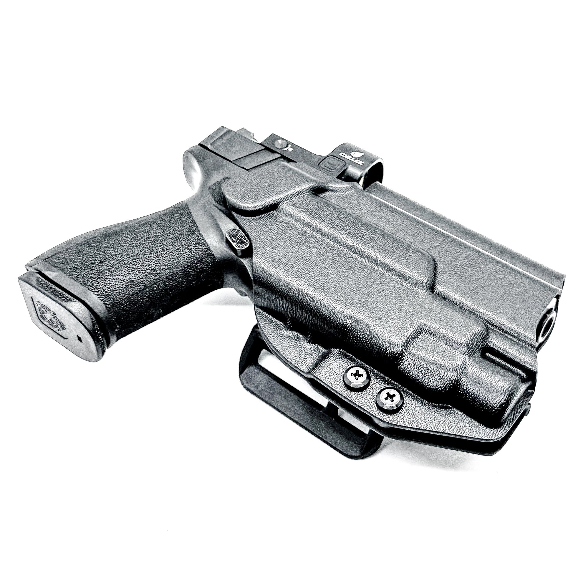 Springfield Echelon 4.0C OWB kydex holster fits Streamlight TLR-7 HL-X. Made in USA, optic compatible, outside waistband carry ready.