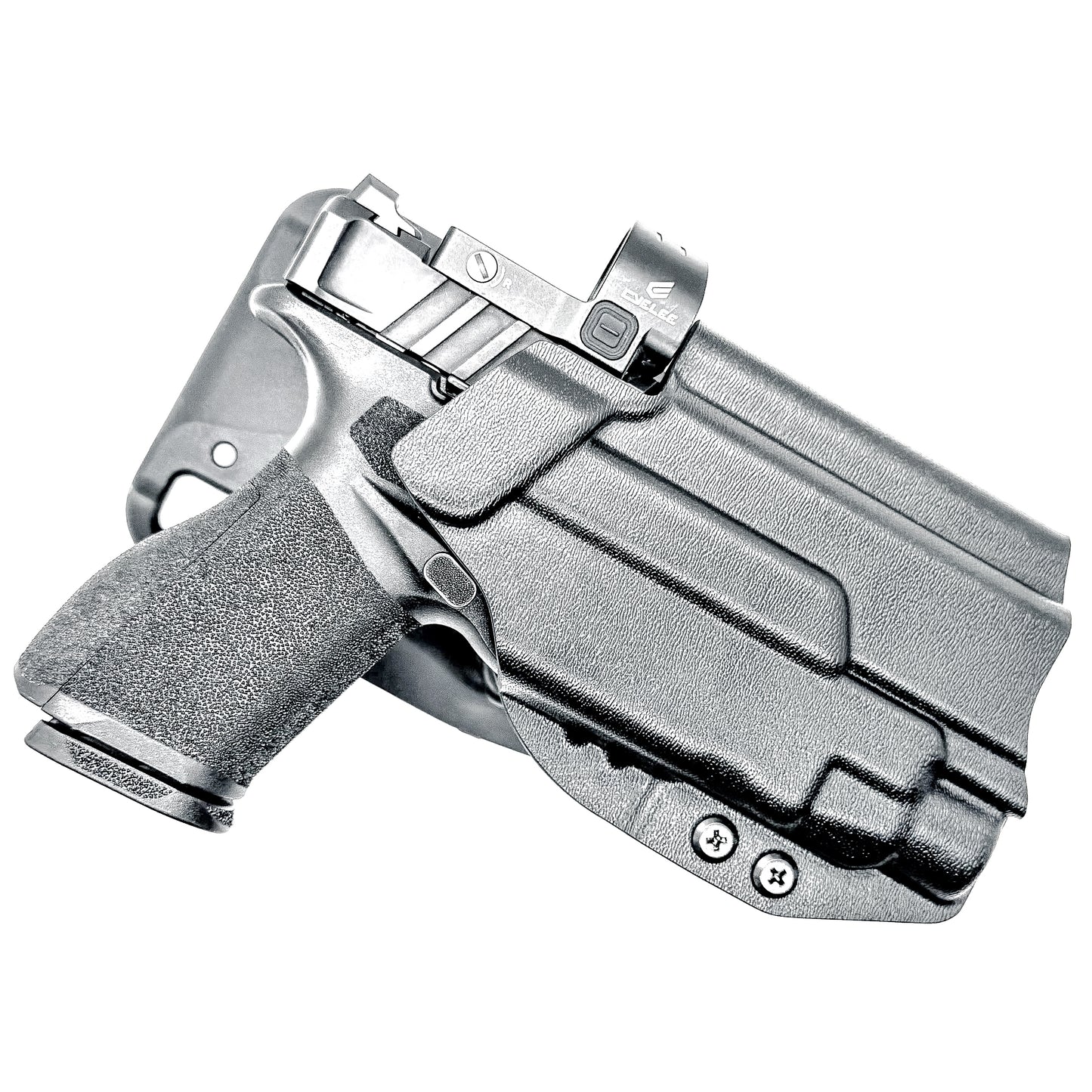 Springfield Echelon 4.0C & Streamlight TLR-7  HL-X OWB Duty & Competition holster. Optics-ready, .093 thick material, adjustable retention for USPSA and 3-Gun.