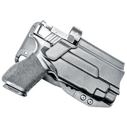 Springfield Echelon 4.0C & Streamlight TLR-7  HL-X OWB Duty & Competition holster. Optics-ready, .093 thick material, adjustable retention for USPSA and 3-Gun.