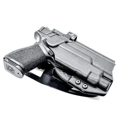 Springfield Echelon 4.0C & Streamlight TLR-7  HL-X OWB Duty & Competition holster. Optics-ready, .093 thick material, adjustable retention for USPSA and 3-Gun.
