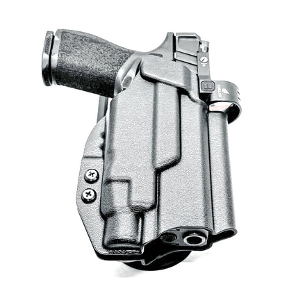 Springfield Echelon 4.0C & Streamlight TLR-7  HL-X OWB Duty & Competition holster. Optics-ready, .093 thick material, adjustable retention for USPSA and 3-Gun.