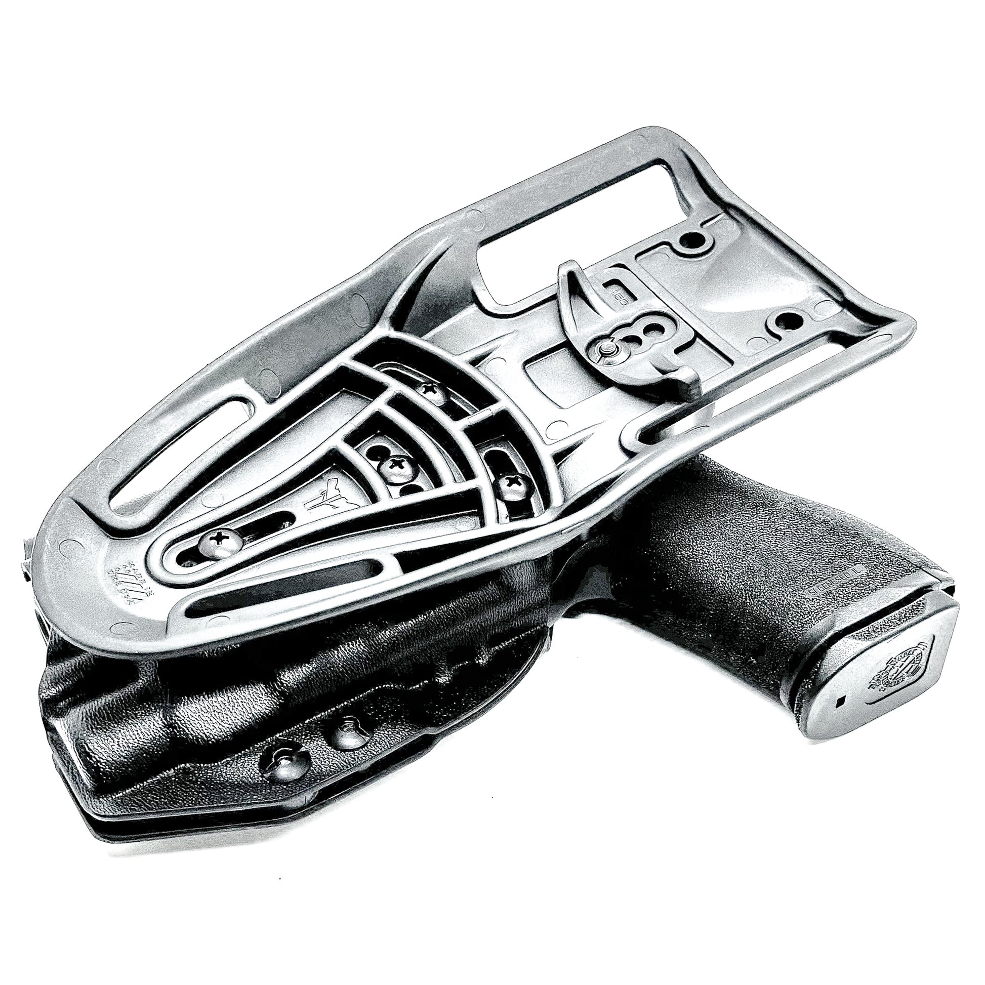 Springfield Echelon 4.0C & Streamlight TLR-7  HL-X OWB Duty & Competition holster. Optics-ready, .093 thick material, adjustable retention for USPSA and 3-Gun.