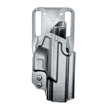 Springfield Echelon 4.0C and 4.0F light-duty & competition OWB holster for USPSA, 3-Gun, and Steel Challenge. Adjustable retention and durable .093” material