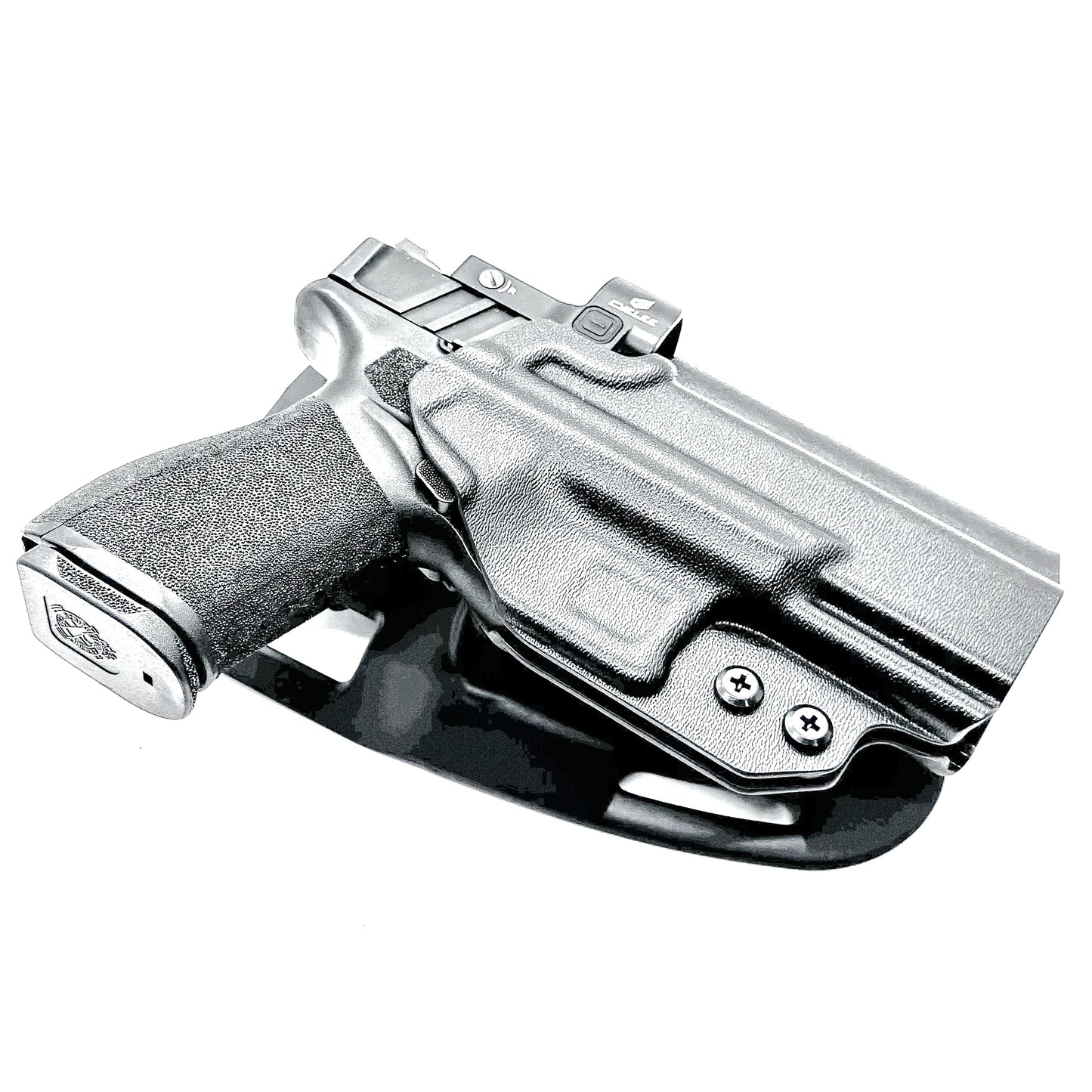Springfield Echelon 4.0C and 4.0F light-duty & competition OWB holster for USPSA, 3-Gun, and Steel Challenge. Adjustable retention and durable .093” material