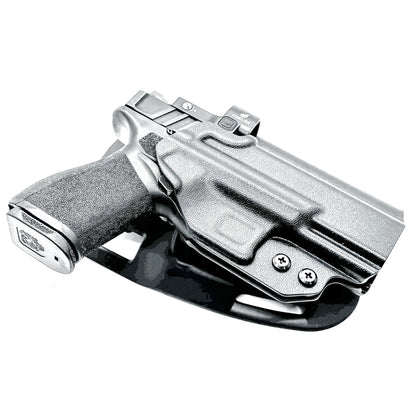 Springfield Echelon 4.0C and 4.0F light-duty & competition OWB holster for USPSA, 3-Gun, and Steel Challenge. Adjustable retention and durable .093” material